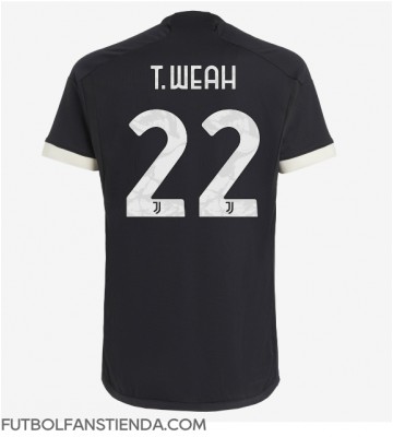 Juventus Timothy Weah #22 Tercera Equipación 2023-24 Manga Corta